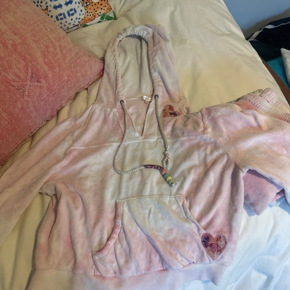 LoveShackFancy pink tie dye set - size small - Picture 6 of 9